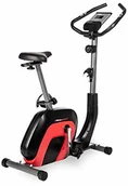 Rowery treningowe - Ultrasport Racer 2000 trenażer domowy, ergometr, rower fitness, wyświetlacz z funkcją Bluetooth + Touch, 8-stopniowa regulacja oporu, zintegrowane czujniki tętna, siodełko + kierownica, w zestawie pro - miniaturka - grafika 1