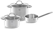 Zestawy garnków i patelni - Fissler Zestaw 3cz Garnków San Francisco - miniaturka - grafika 1