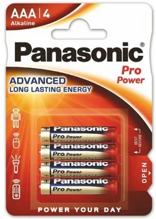 Panasonic 1x4 Pro Power LR 03 Micro AAA LR03PPG/4BP - Baterie i akcesoria - miniaturka - grafika 4