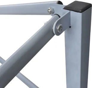 vidaXL Profesjonalny, składany namiot imprezowy 2x2 m, stal, niebieski - Pawilony ogrodowe - miniaturka - grafika 8