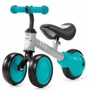 Rowerki biegowe - Kinderkraft Rowerek Biegowy Cutie Jeździk Turkus - miniaturka - grafika 1