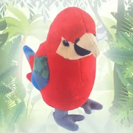 Maskotki i pluszaki - Beppe Maskotka Pluszowa Papuga Czerwona Z Dźwiękiem 20cm 13738 - miniaturka - grafika 1