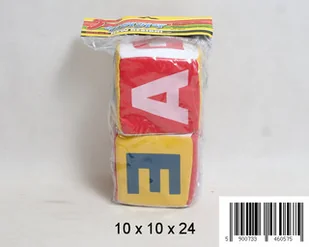 Nieprzypisany Kostki miękkie 2427N) MDEX041 - Grzechotki dla dzieci - miniaturka - grafika 2