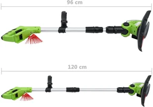vidaXL 3-częściowy zestaw elektronarzędzi ogrodniczych, bezprzewodowy - Pozostałe narzędzia ogrodowe - miniaturka - grafika 8