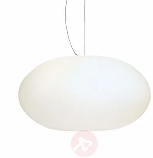 Casablanca Lampa wisząca AIH, 28 cm, biała błyszcząca - Lampy sufitowe - miniaturka - grafika 2