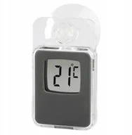 Akcesoria i części AGD - Termometr Hama okienny In/out, szary - miniaturka - grafika 1