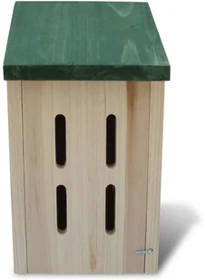 vidaXL Domki dla motyli, 8 szt., drewniane, 14 x 15 x 22 cm vidaXL - Karmniki dla ptaków - miniaturka - grafika 3