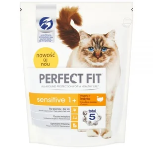 Perfect Fit Sensitive 1+ Bogaty w Indyka 750g 3+2 GRATIS - Mokra karma dla kotów - miniaturka - grafika 2