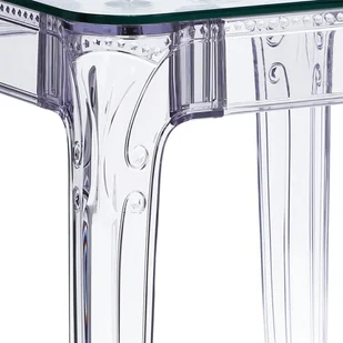 D2.Design DESIGN Stół Ghost 62x62cm transparentny - Stoły - miniaturka - grafika 10