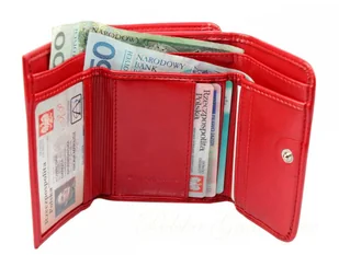 Andrus Portfel Damski (PL) 12 cm Suwak Skóra Włoska - Portfele - miniaturka - grafika 2