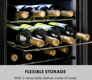 Klarstein HEA-Shiraz-16 - Chłodziarki do wina - miniaturka - grafika 7