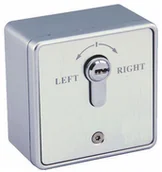 Akcesoria do domofonów i wideodomofonów - SCOT Metalowy przełącznik kluczykowy KS-2 KS-2 - miniaturka - grafika 1