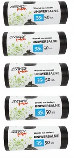 Service Pack Worki Na Śmieci Hdpe 35l 15x50Sztuk - Worki na śmieci - miniaturka - grafika 3