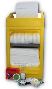 Producent Green Service Zestaw Ratunkowy Olejowy W Szafce Polietylenowej, Chłonność 243 L Biały 243 L. - Sprzęt ratunkowy Producent Green Service Zestaw Ratunkowy Olejowy W Szafce Polietylenowej, Chłonność 243 L Biały 243 L. - Sprzęt ratunkowy - miniaturka - grafika 1