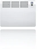 Głowice termostatyczne - Stiebel Eltron 237831 konwektor ścienny CON Premium, 1 kW, 10 m2, ochrona przed zamarzaniem, weekendowy zegar, rozpoznawanie otwartych okien, Made in Germany, 1000 W, 230 V, biel alpejska, biały CON 15 Premium - miniaturka - grafika 1