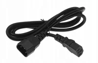 Kable komputerowe i do monitorów - * Przedłużacz Przewód Kabel Zasilający Komputerowy - miniaturka - grafika 1