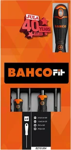 BAHCO Zestaw 4 śrubokrętów (B219.004) - Śrubokręty - miniaturka - grafika 2