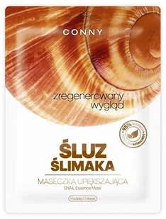 Conny Snail Essence Mask maseczka upiększająca w płachcie Śluz Ślimaka 23g - Maseczki do twarzy Conny Snail Essence Mask maseczka upiększająca w płachcie Śluz Ślimaka 23g - Maseczki do twarzy - miniaturka - grafika 1