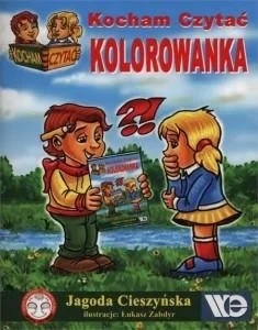 Kocham Czytać. Kolorowanka - Literatura popularno naukowa dla młodzieży - miniaturka - grafika 2