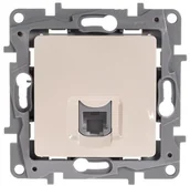 Gniazdka elektryczne - Legrand Niloe Gniazdo telefoniczne pojedyncze 1xRJ11 krem 764669 764669 - miniaturka - grafika 1