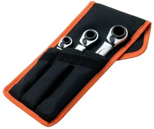 Bahco SNA EUROPE-POLAND SP. Z O.O. Zestaw 3 kluczy oczkowych z grzechotką 8-19 mm (12 rozmiarów) S4RM/3T - Zestawy narzędziowe - miniaturka - grafika 2