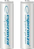 Ładowarki i akumulatory - Esperanza 2000mAh 2 szt AA Białe EZA103W (EZA103W) - miniaturka - grafika 1