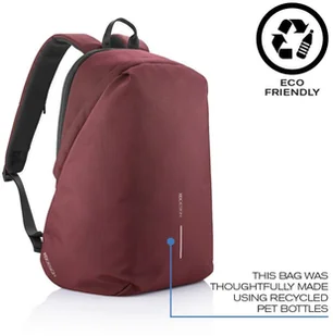 XD Design Plecak na lapotp Soft Czerwony - Torby na laptopy - miniaturka - grafika 12