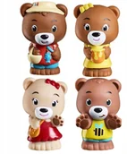 Figurki dla dzieci - Klorofil Zestaw 4 figurek Rodzina Misiów Browny - miniaturka - grafika 1