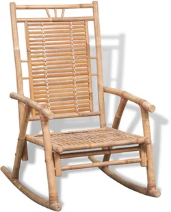 vidaXL Fotel bujany z bambusa - Fotele - miniaturka - grafika 2