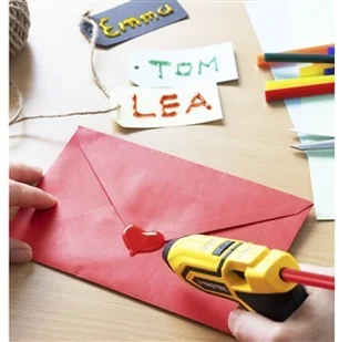 TROTEC Zestaw sztyftów topliwego kleju kolorowy, 50 sztuk ( 7 mm) - Kleje i inne preparaty budowlane - miniaturka - grafika 4