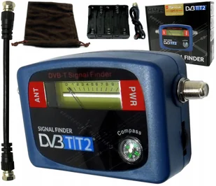 Miernik Sygnału Tv Anteny Naziemnej Dvb-t DVB-T2 - Akcesoria TV-SAT - miniaturka - grafika 2