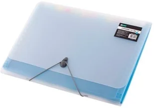 D.rect Teczka A4 12 przegródek niebieska - Teczki i skoroszyty D.rect Teczka A4 12 przegródek niebieska - Teczki i skoroszyty - miniaturka - grafika 4