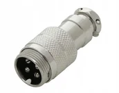 Akcesoria do CB Radia - Gniazdo mikrofonowe do Cb Radia 4-pinowe metal - miniaturka - grafika 1