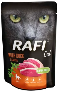 Dolina Noteci RAFI Cat Adult z kaczką 10x100g 53273-uniw - Mokra karma dla kotów - miniaturka - grafika 2