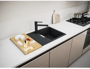 Franke Zlew Centro CNG 611-78 czarny mat 114.0633.092 - Zlewozmywaki - miniaturka - grafika 4