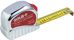 Sola Miara Tri-matic 3m - Poziomice, łaty, miary - miniaturka - grafika 2