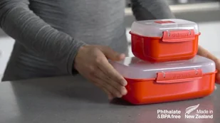 Pojemnik do żywności Sistema - Brytfanka 1.25L Rectangular Microwave - Pojemniki kuchenne - miniaturka - grafika 5