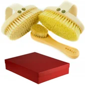 Szczotki do masażu - 3x Szczotka Masaż Tampico Włosie Naturalne Noble - miniaturka - grafika 1