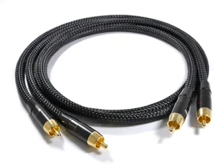 Melodika MD2RD50 Black Edition Kabel 2xRCA 2x RCA kierunkowy Purple Rain Black Edition 5m MELO-MD2RD50 - Kable - miniaturka - grafika 2