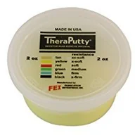 Masy plastyczne - Cando 10-0903 Thera Putty plastelina terapeutyczna, 56 g, żółty 10-0900 - miniaturka - grafika 1