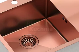 QUADRON RUSSEL 116 miedziany (HB7911PVDBSC1) HB7911PVDBSC1 - Zlewozmywaki - miniaturka - grafika 4