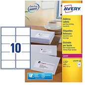 Dodatki do drukarek i skanerów - Avery etykiety adresowe schnellabloesend L7173-100 - miniaturka - grafika 1