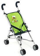 Wózki dla lalek - Bayer Chic 2000 Chic 2000 601 16 - Mini-Buggy Roma, wózek dla lalek, Bumblebee, zielony 601 16 - miniaturka - grafika 1
