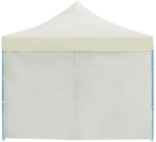 vidaXL Składany namiot z 8 ścianami bocznymi, 3 x 9 m, kremowy - Pawilony ogrodowe - miniaturka - grafika 16
