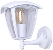 Lampy ogrodowe - Milagro Biały Kinkiet Ogrodowy Fox White 1x E27 IP44 EKO3490 - miniaturka - grafika 1