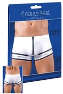 Pozostałe kosmetyki - Svenjoyment SVEN Joy Document męskie bokserki marynarski z zamkiem błyskawicznym Biały spód mężczyzn M 21313232711 - miniaturka - grafika 1