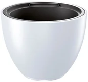 Donice - Blumfeldt plastikowa Heos 30x23 cm biała - miniaturka - grafika 1