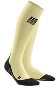 Skarpetki sportowe męskie - CEP Skarpety kompresyjne pastelowe damskie żółte - miniaturka - grafika 1