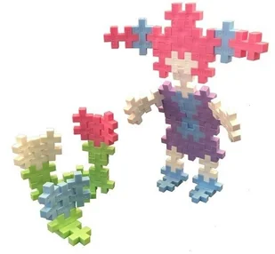 Plus Plus Klocki Plus Plus Min Pastel 300 elementów - Klocki - miniaturka - grafika 5