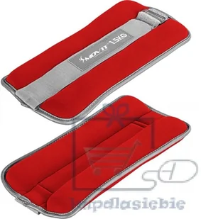 MOVIT Odblaskowe ciężarki mankiety z neoprenu - 2 x 1,5 kg - Pozostały sprzęt siłowy - miniaturka - grafika 4